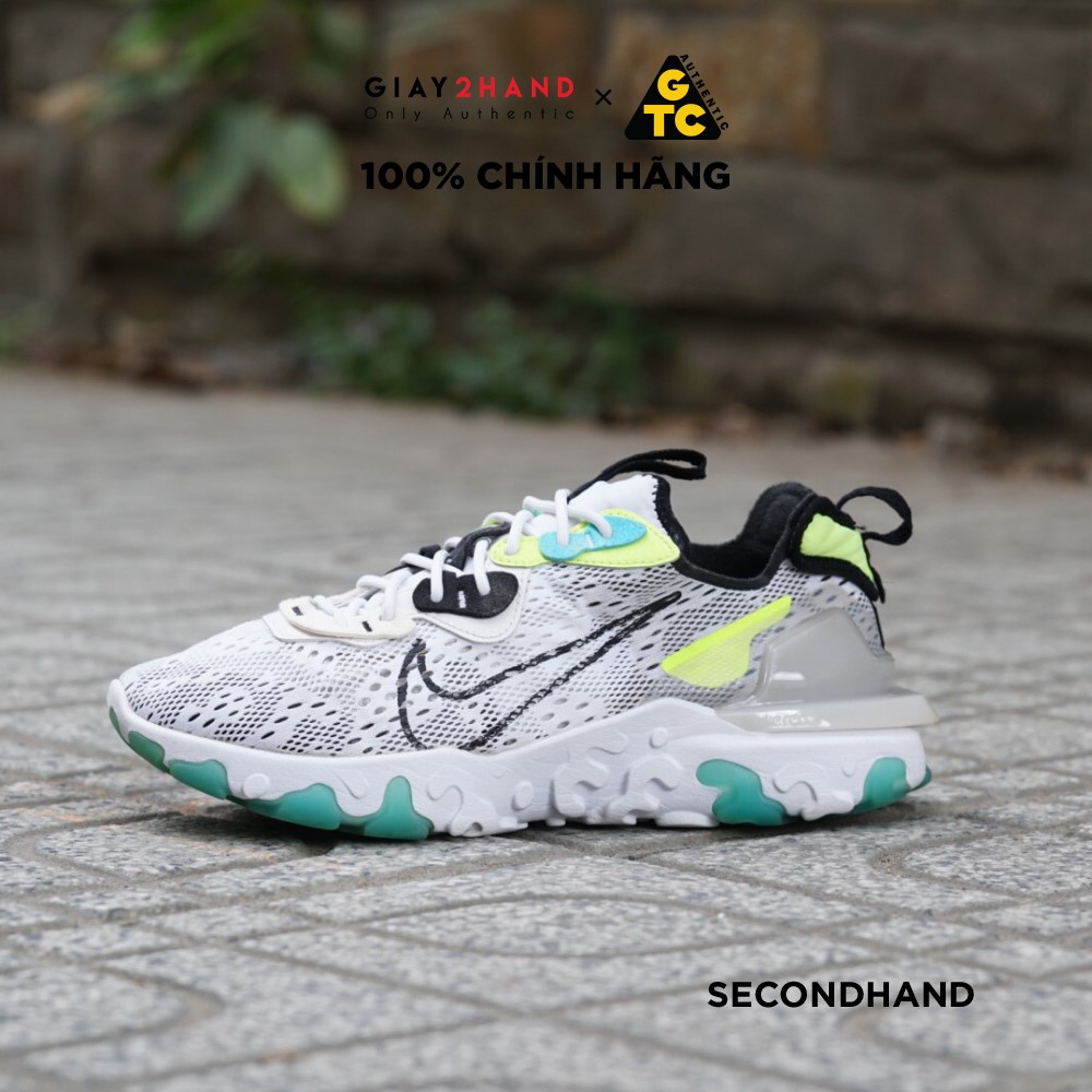 Giày Thể Thao REACT VISION WORLDWIDE CT2927-100 GIÀY CŨ CHÍNH HÃNG