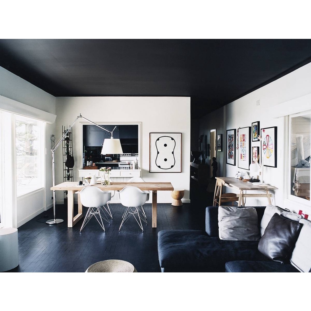 Sơn Đen nội thất chiết lẻ 1L trang trí nhà cửa