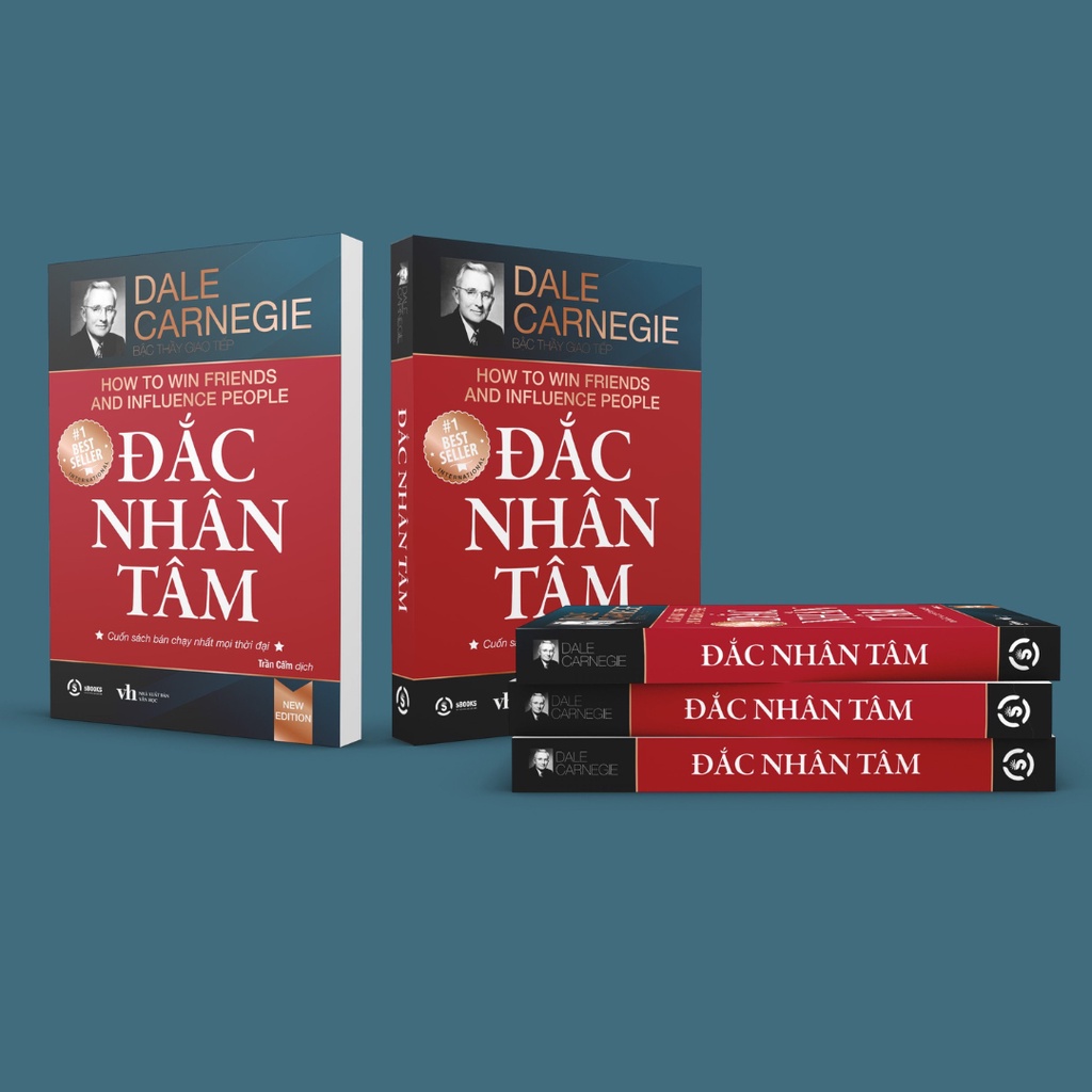 Sách - Đắc Nhân Tâm (Khổ Lớn - Tái Bản 2023) - Sbooks