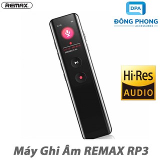 Máy Ghi Âm Remax RP3 Voice Recorder Chính Hãng