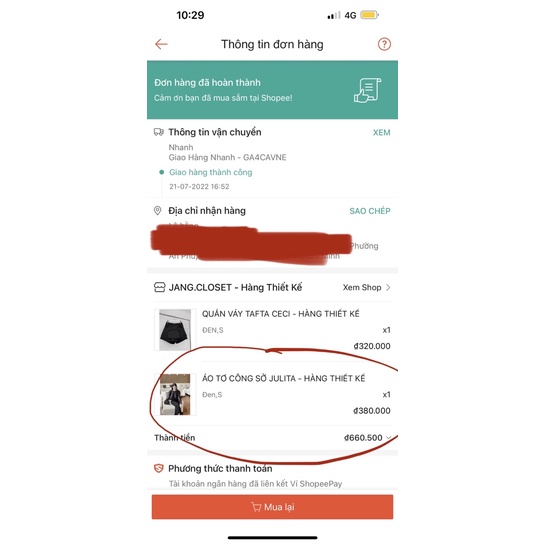 Thanh lí Áo sơ mi tơ thiết kế Jang Closet + Blazer Kido