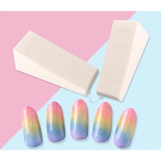 Bông mút ombre làm nail