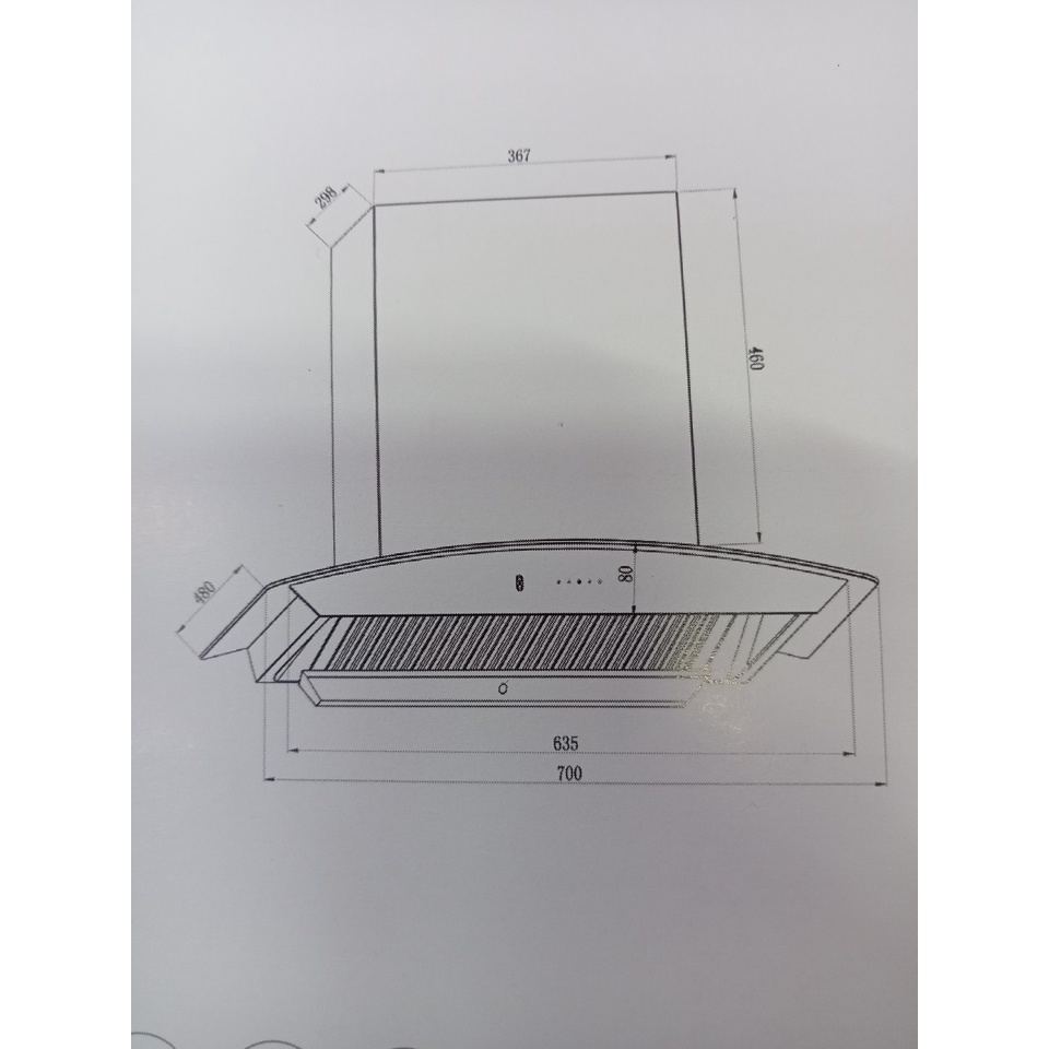MÁY HÚT MÙI FERMI SH002