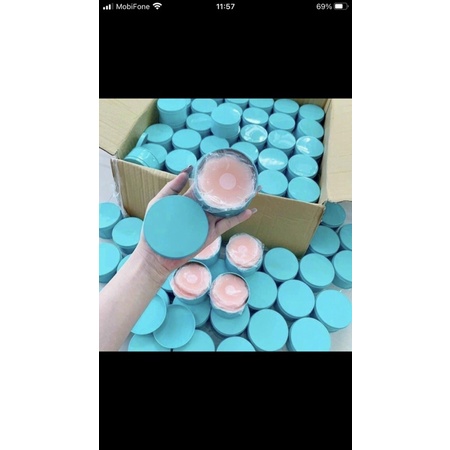 Hộp 5 đôi dán ti silicon