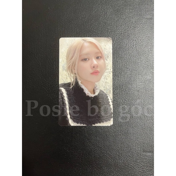 [OFFICIAL Blackpink] Card Rosé mbs jp chính hãng có sẵn