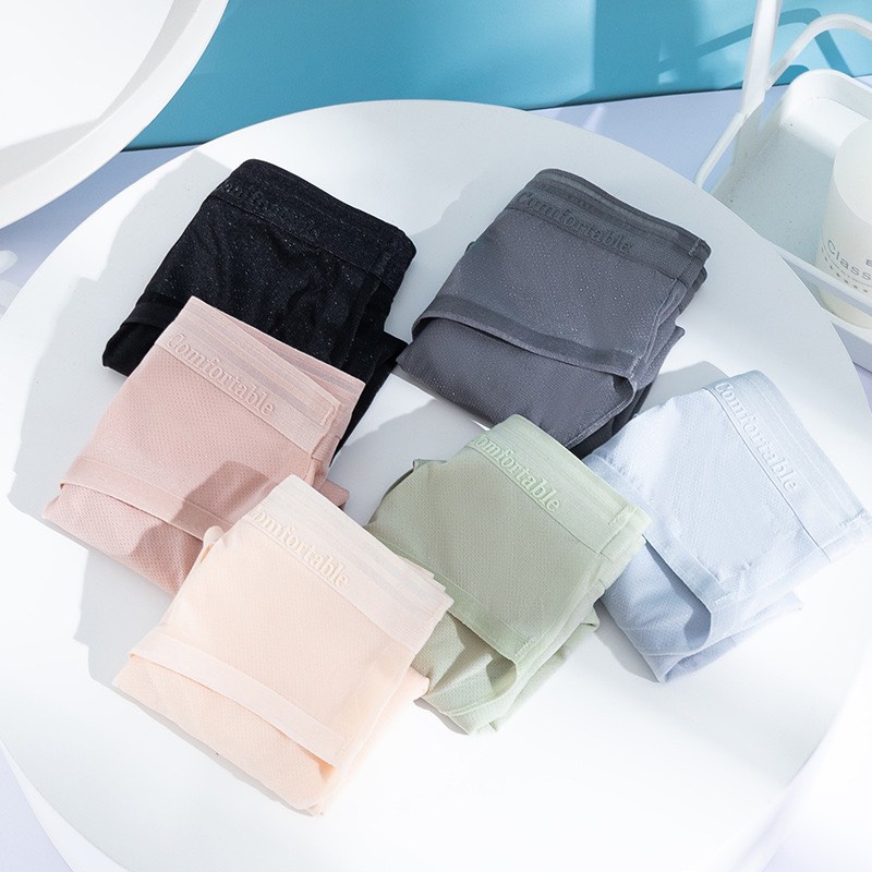 Quần Lót Nữ Băng Lụa Tàng Hình Mát Lạnh Kháng Khuẩn Siêu Mỏng Comfotable mã A89