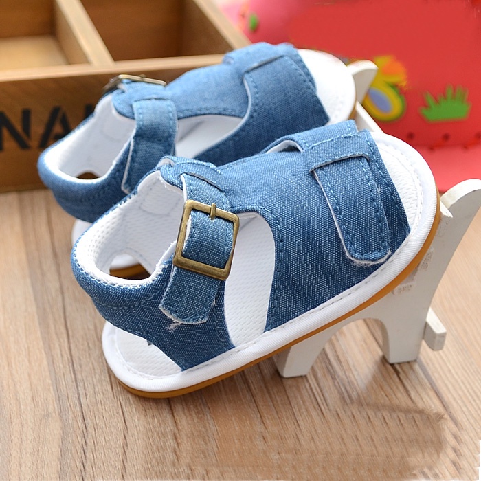Giày tập đi bé trai bé gái đế cao su chống trơn trượt dễ thương cho bé