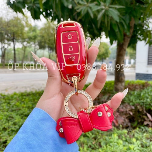 Ốp TPU dẻo xe HYUNDAI các dòng xe ACCENT mẫu 3 nút TM:  2018-2020, HYUNDAI KONA, SANTAFE 2019-2020...Bọc khóa xe ô tô