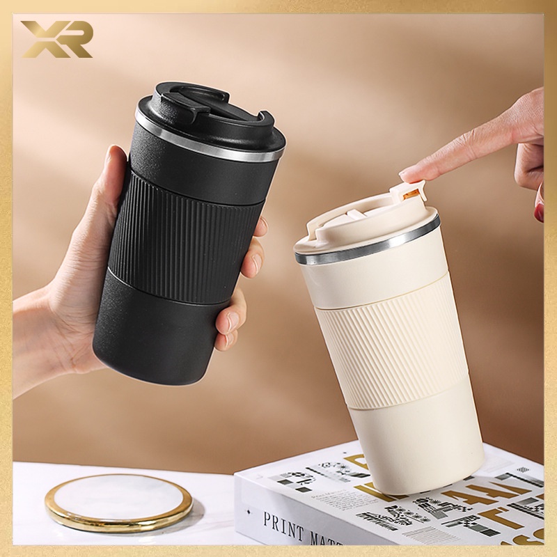 Bình Giữ Nhiệt Coffee 510ml Tách cà phê thép không gỉ hai lớ 304 Cốc giữ nhiệt chống rò rỉ XR KFB01 | BigBuy360 - bigbuy360.vn