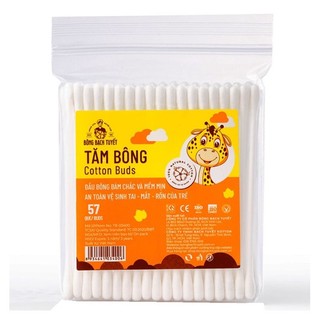 Tăm bông trẻ em bạch tuyết gói 57 que