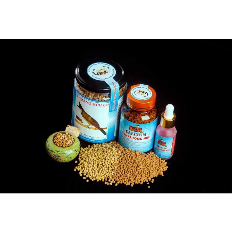 Combo Cám Khoáng Thay Lông KGR