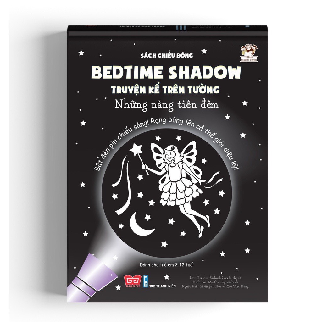 Sách tương tác chiếu bóng - Bedtime shadow – Truyện kể trên tường ( nhiều chủ đề )
