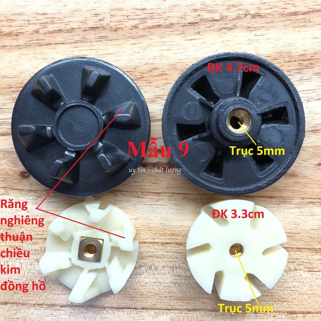Bánh răng máy xay sinh tố Happy Cook Tiger vấu truyền, nhông máy xay sinh tố
