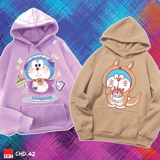 Áo hoodie doremon dễ thương áo khoác đô rê mon cặp đôi CHD.42