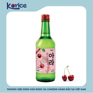 Rượu Soju Korice hương anh đào 12% 360ml