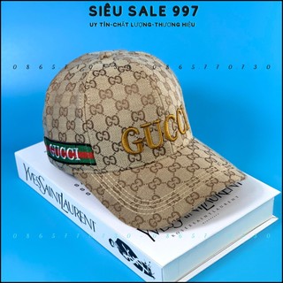 MŨ LƯỠI TRAI THÊU LOGO GC 3 MÀU CAO CẤP THỜI TRANG CÁ TÍNH UNISEX FORM NAM NỮ