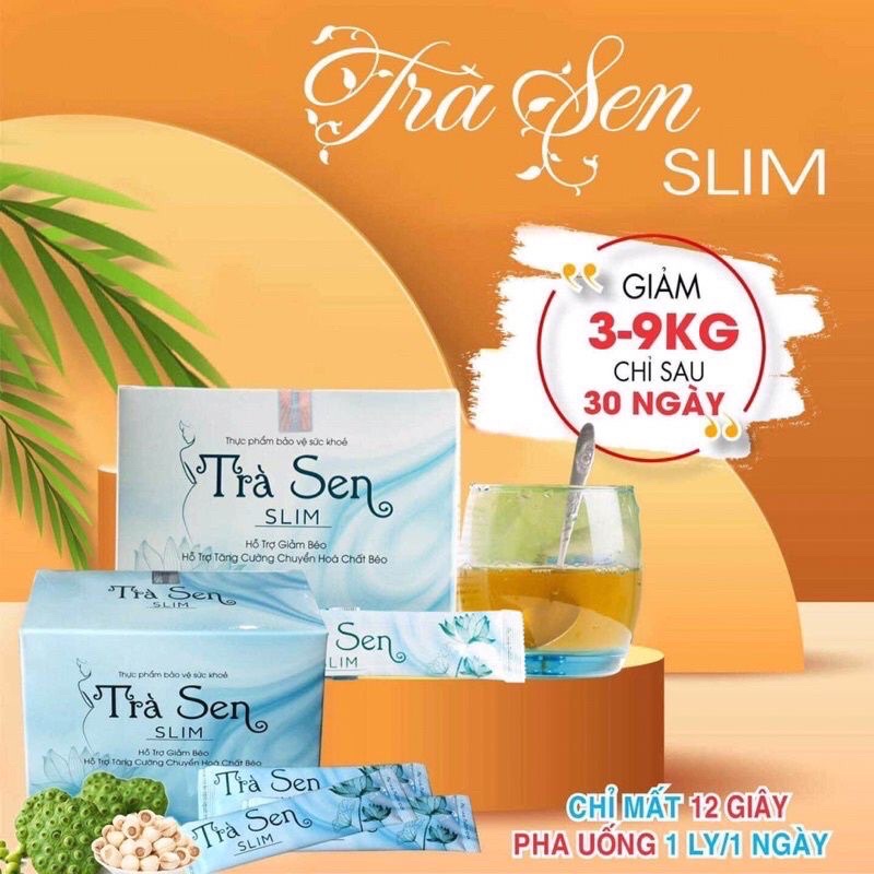 Giảm Cân Trà Sen SLIM liệu trình 30 ngày