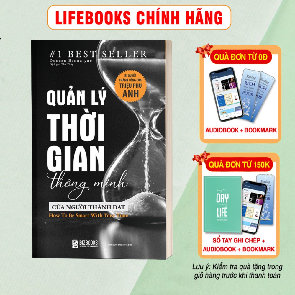Sách Quản Lý Thời Gian Thông Minh Của Người Thành Đạt - Sử Dụng Thời Gian Hiệu Quả Để Thay Đổi Cuộc Sống