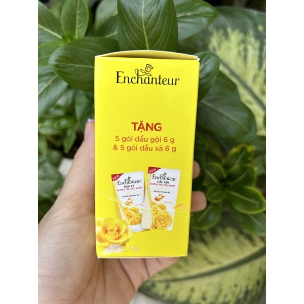 Combo 10 gói dầu gội + dầu xả enchanteur gói 6ml