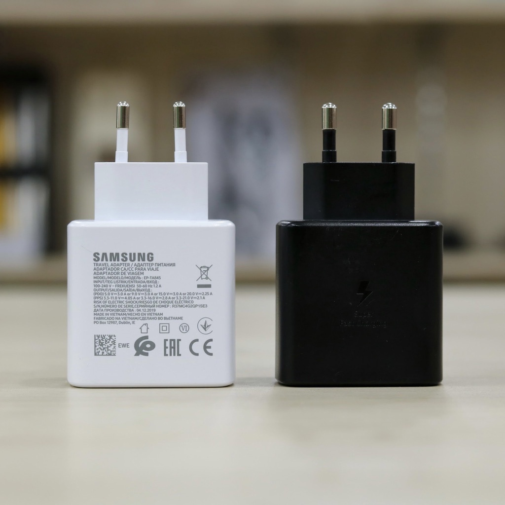 Bộ sạc nhanh Samsung 45W sạc siêu nhanh BACARAT - Hàng chính hãng bảo hành 30 ngày