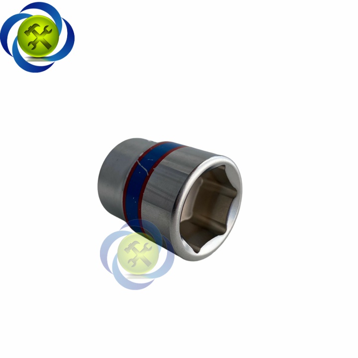 Tuýp 20mm 3/8 Kingtony 333520M loại ngắn 6 cạnh màu trắng