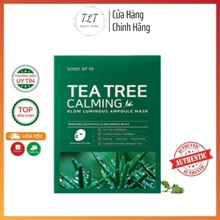 Mặt nạ giảm mụn tea tree calming sheet mask some by mi 25gr