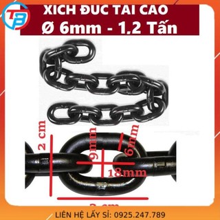 Dây xích đúc tải cao Phi - Cáp Thép Thái Bình Vina