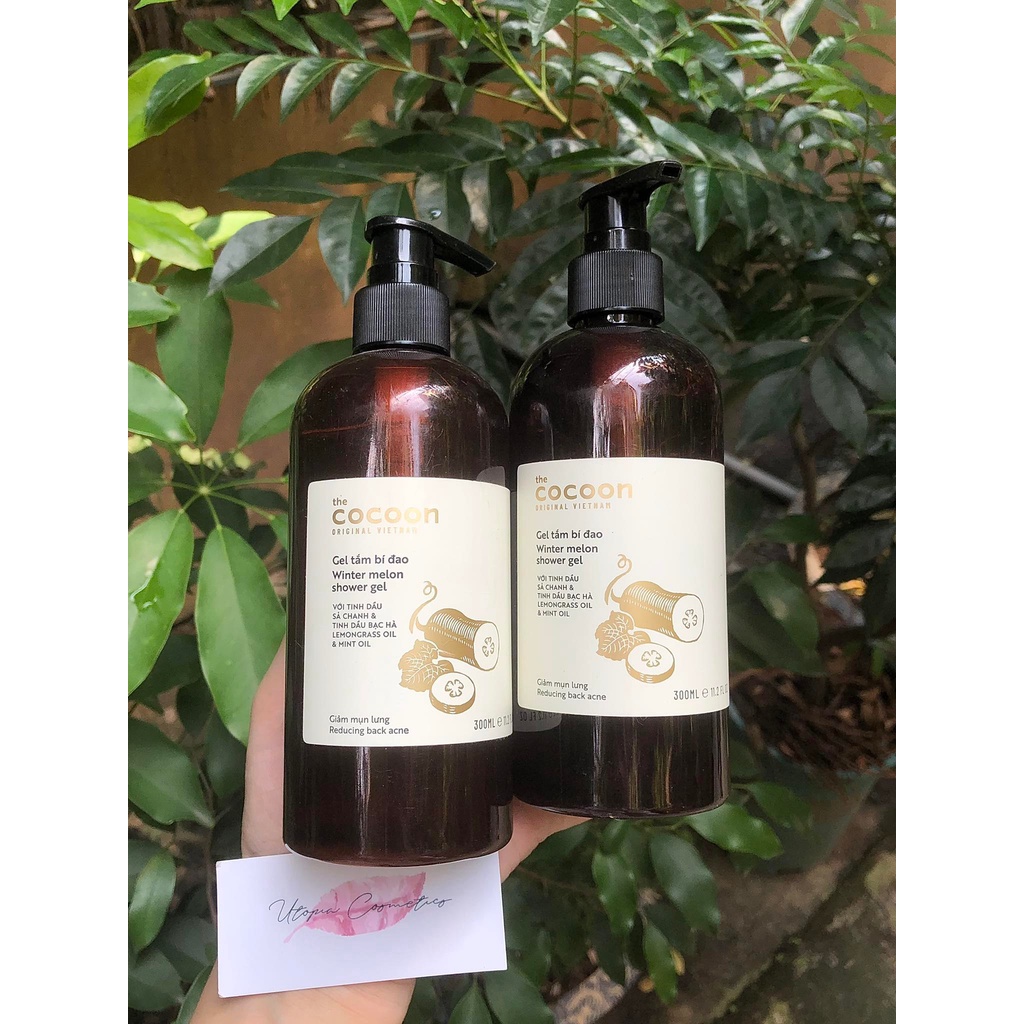 Gel tắm bí đao Cocoon