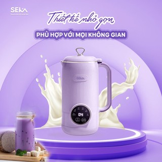 Máy làm sữa hạt seka sk320 mini mới, 5 chức năng, dung tích 600ml