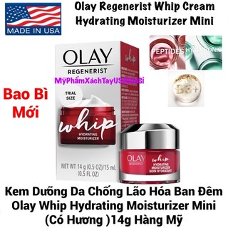 Kem Dưỡng Chống Lão Hóa Olay Regenerist Whip Active Moisturizer 14g Hàng Nhập USA