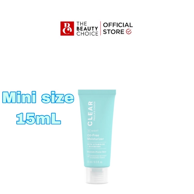 Kem dưỡng cho da mụn Paula's Choice CLEAR Oil-Free Moisturizer - Trial size 15mL