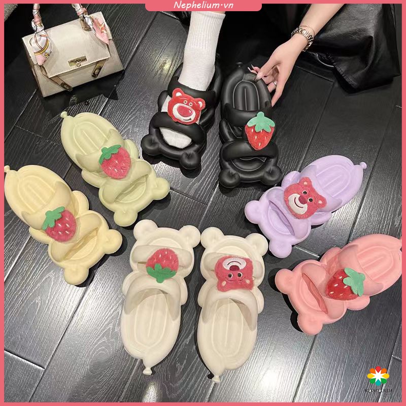 Dép cao su một đôi dép chống trơn dễ thương dép sandal nữ