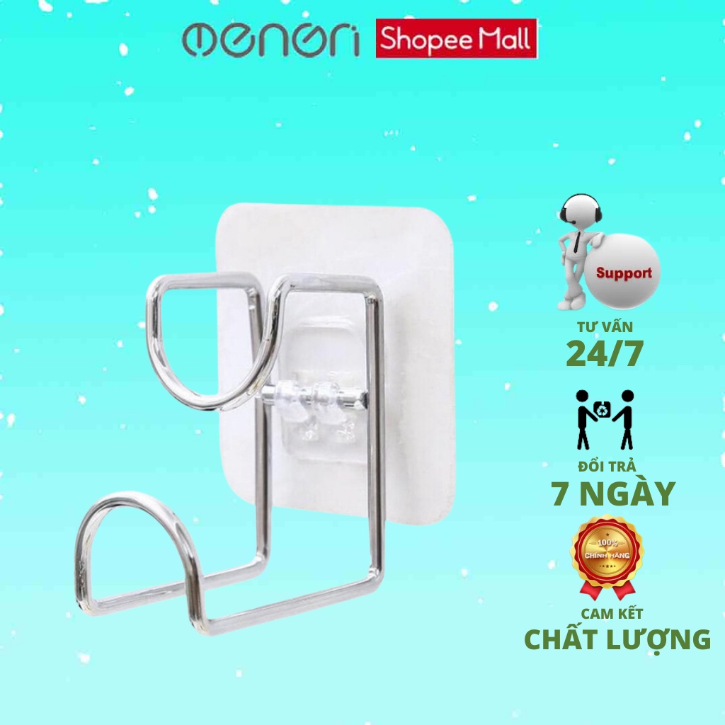 Móc Treo Thau Chậu Nhà Tắm INOX Dán Tường Gạch Men - OENON