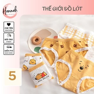 Quần lót nữ cotton and relax siêu thoải mái hannah secret