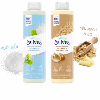 Sữa tắm dưỡng da st.ives body wash 473ml
