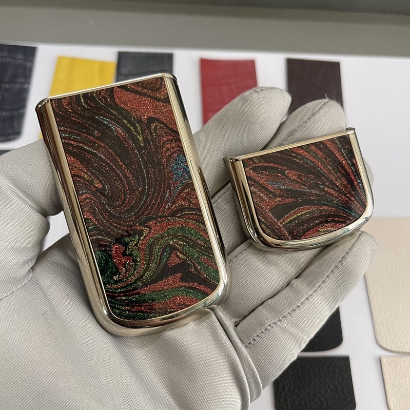 Miếng dán da Nokia 8800 da bê thảo mộc