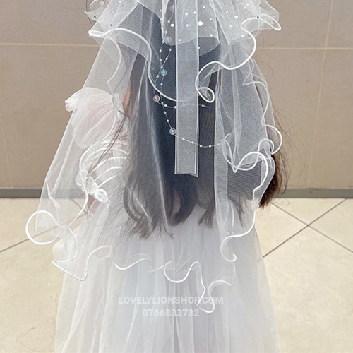 Lúp cô dâu cho bé gái