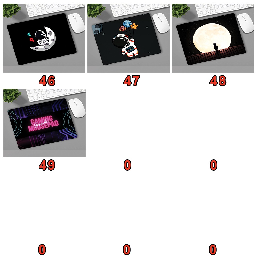 Lót Chuột - Bàn Di Chuột Gaming, Văn Phòng 21x26cm, Có May Viền, Cao Su Tự Nhiên