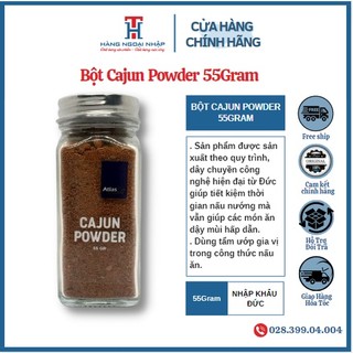 Bột cajun powder - nhập khẩu đức 55gr/hũ
