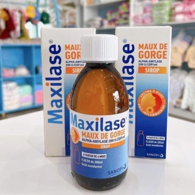 Siro Trái Cây Sanofii Maxilase Pháp Cho Bé