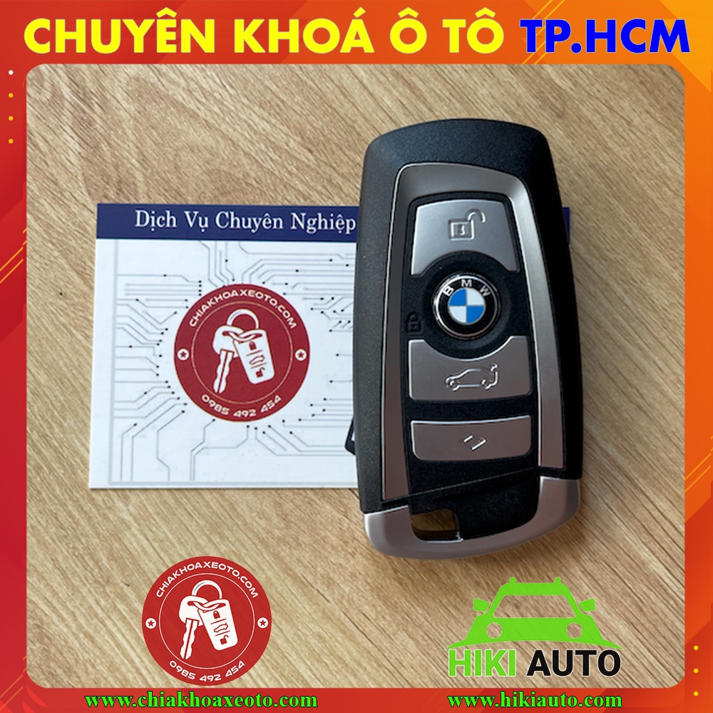 Vỏ chìa khoá BMW F-Series 320i 520i 4 Nút, Thay thế Vỏ chìa khoá BMW mang lại nét đẹp như thuở ban đầu