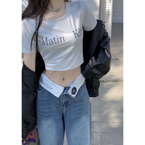 Varvet Quần Jeans Siêu Dài Trễ Hông Khoe Body Cá Tính Ống Rộng Phong Các Thời Trang