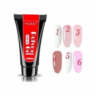 Gel gôm đắp móng Huaxi,Gel gôm úp móng Huaxi.