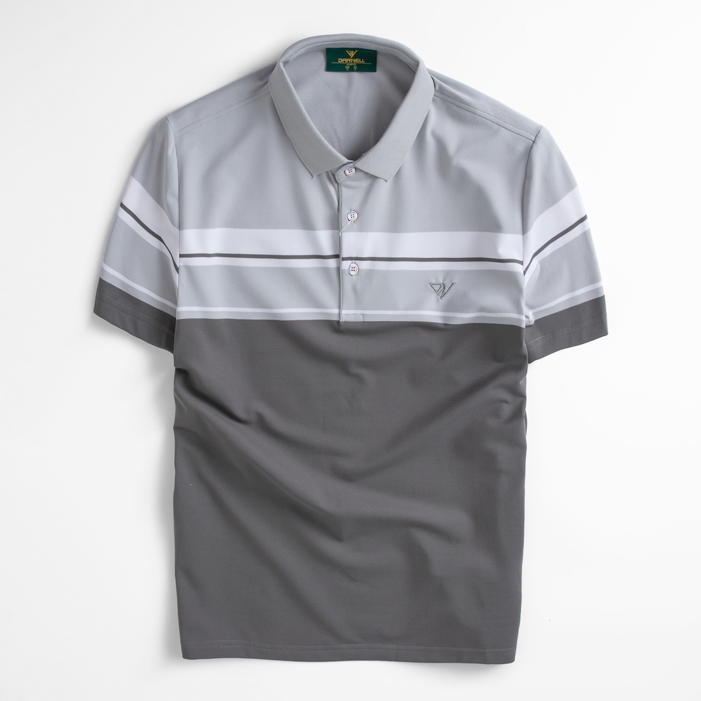 Áo thun polo nam DARNELL tay ngắn pha màu màu chất cotton mềm mại, nhẹ thoáng mát slimfit sang trọng DN0449