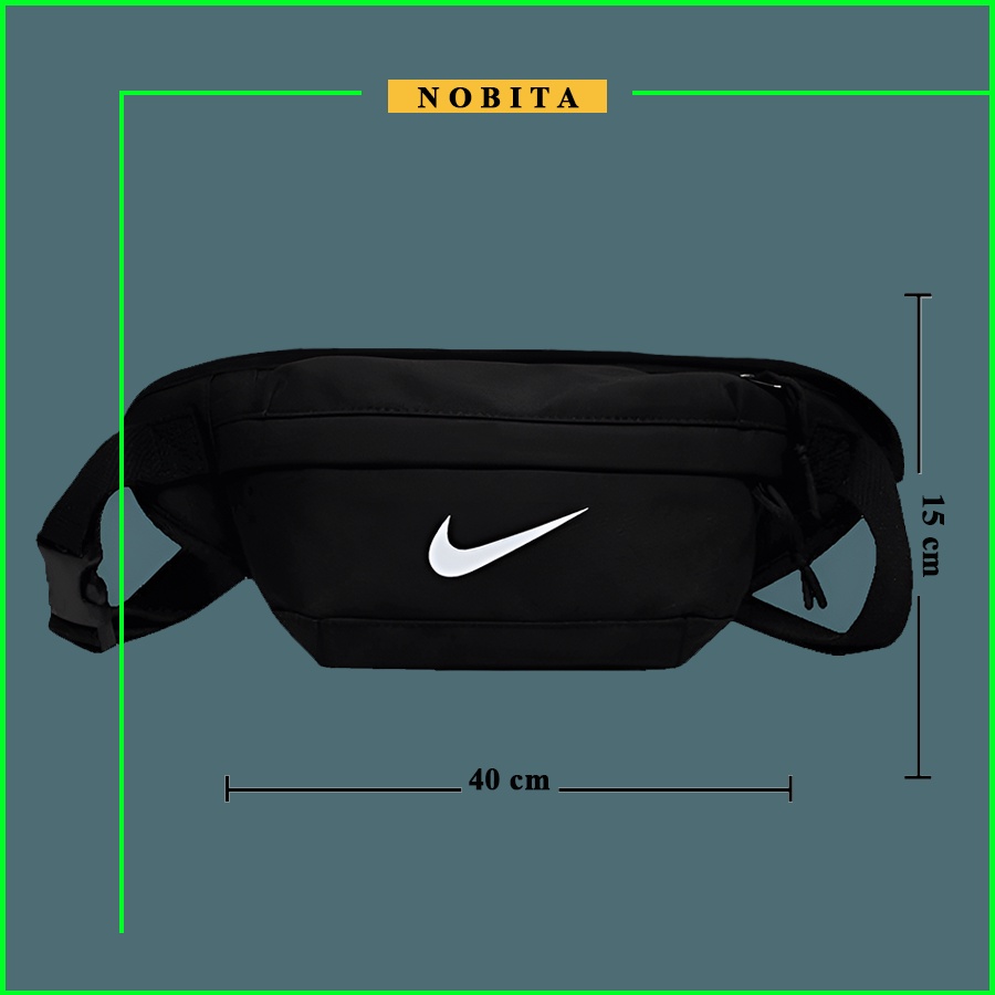 Túi bao tử nike chính hãng, túi đeo ngực nike chất liệu canvas cao cấp
