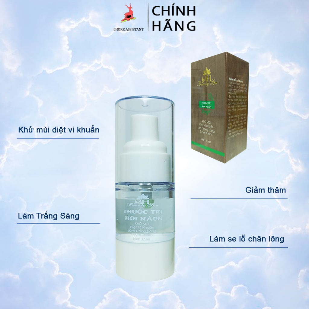 Serum giảm hôi nách MH Beauty Spa_Tạm biệt mùi hôi nách_CHÍNH HÃNG