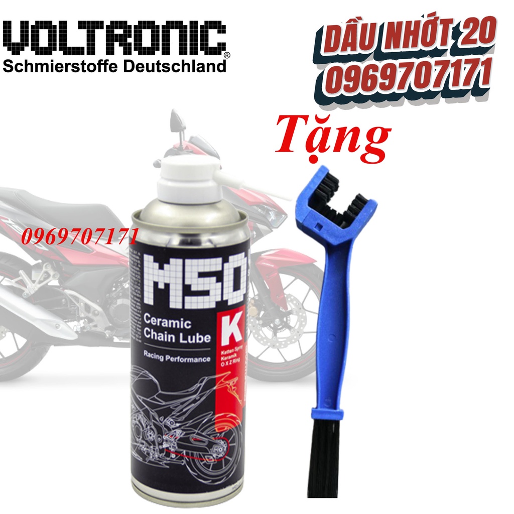 Chai xịt dưỡng sên Voltronic M50 M50K 400ml, hàng xịn giá tốt, hàng xịn giá tốt