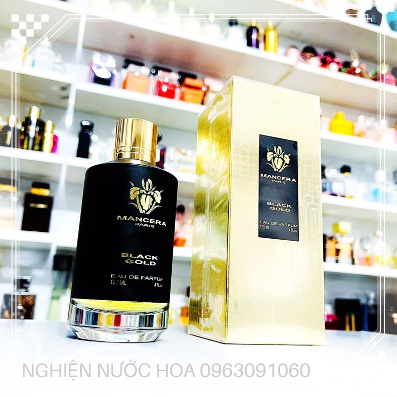 Chiết 10ml Mancera Black Gold Edp
