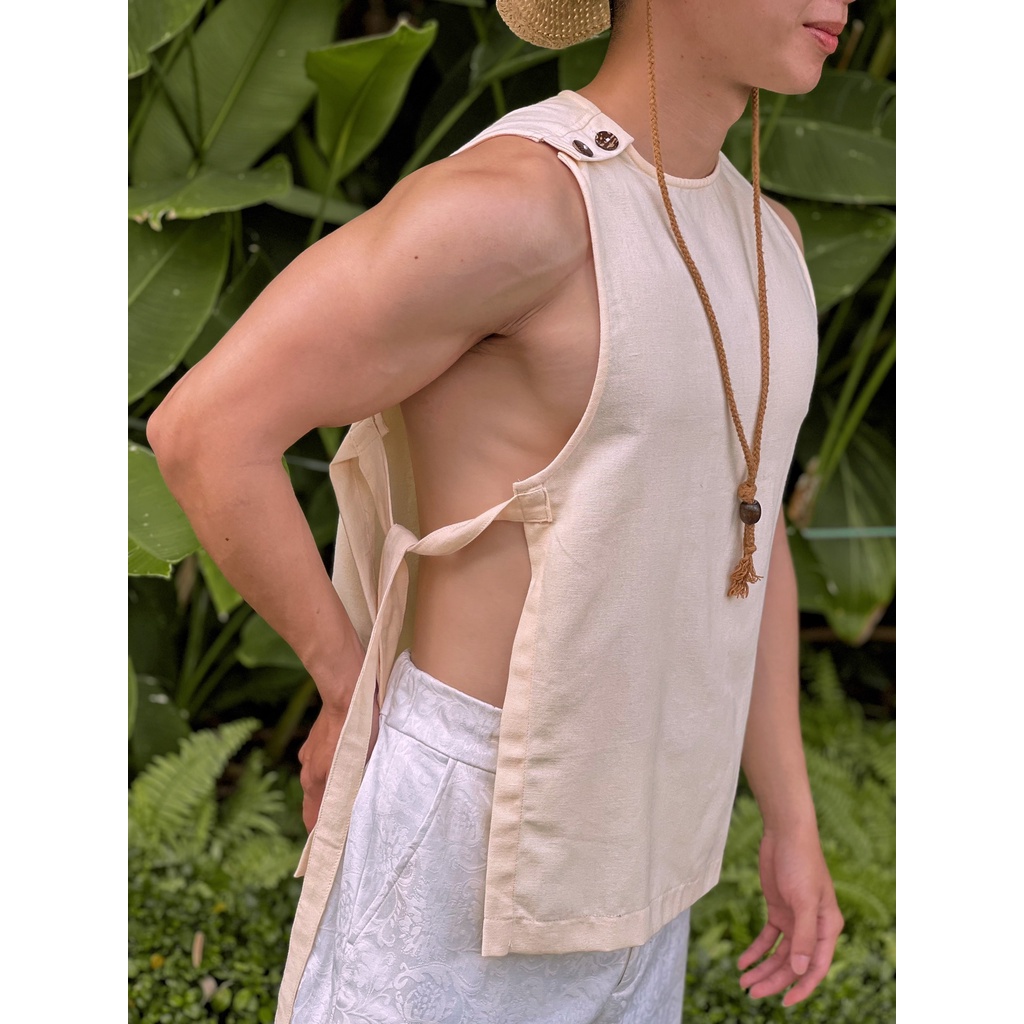 Áo tanktop phối dây hở sườn cực chất thương hiệu REO Concept