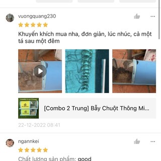 [Tặng Mồi Nhử] Bẫy Chuột Thông Minh - Cỡ Đại